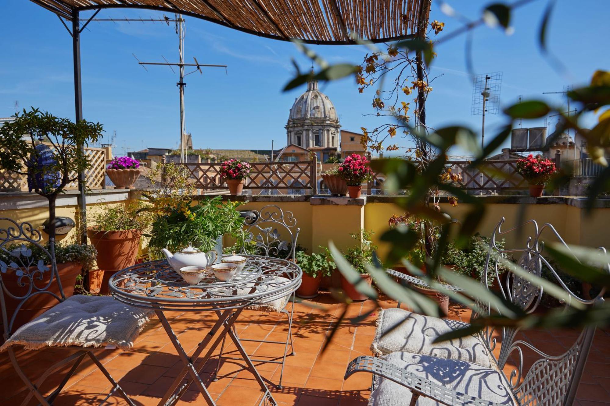 Trasteverehome - Attic Terrace Center Of Rome Baroque Экстерьер фото