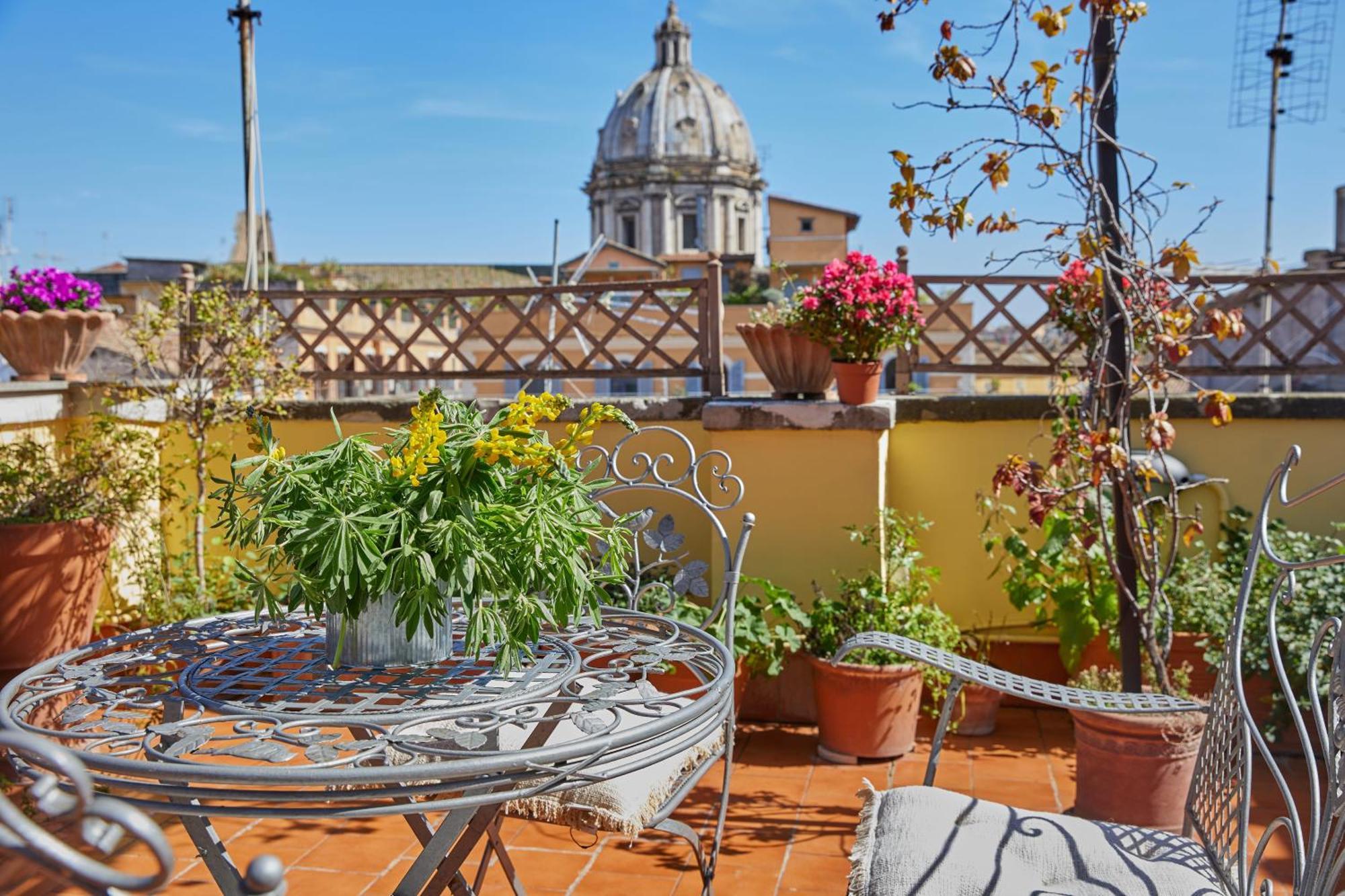 Trasteverehome - Attic Terrace Center Of Rome Baroque Экстерьер фото