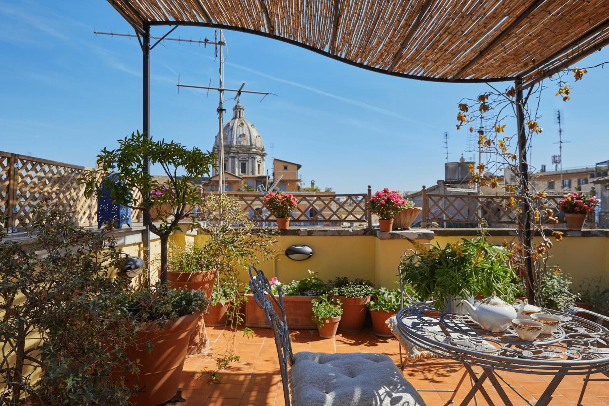 Trasteverehome - Attic Terrace Center Of Rome Baroque Экстерьер фото